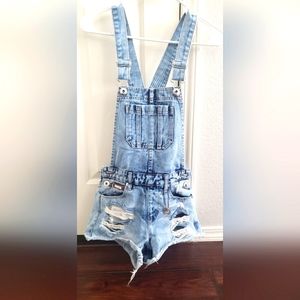 Overalls shorts